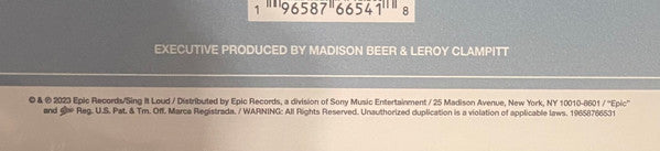 Madison Beer : Silence Between Songs (LP, Album, Ltd, Whi)