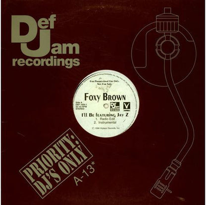 Foxy Brown : I'll Be (12", Promo)