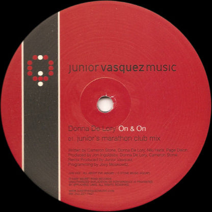 Donna de Lory : On & On (12")