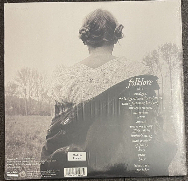 Taylor Swift : Folklore (2xLP, Album, Dlx, RE, RP, Bro)