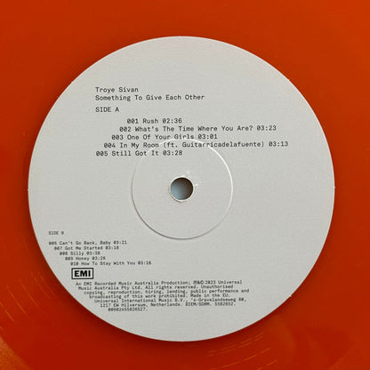 Troye Sivan : Something To Give Each Other (LP, Album, Ltd, Ora)
