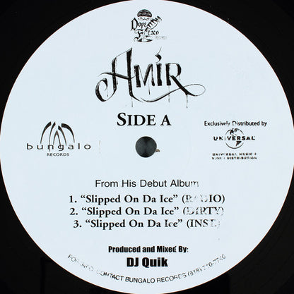 Amir (6) : Slipped On Da Ice (12", Single)