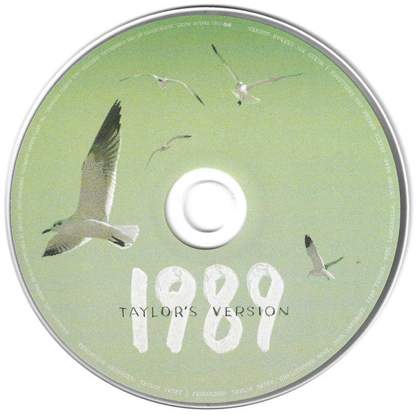 Taylor Swift : 1989 (Taylor's Version) (CD, Album, Dlx, S/Edition, Aqu)