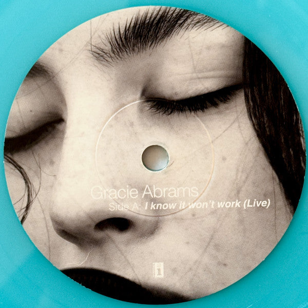 Gracie Abrams : I Know It Won't Work (Live) / Abby (Demo) (7", Ltd, Blu)