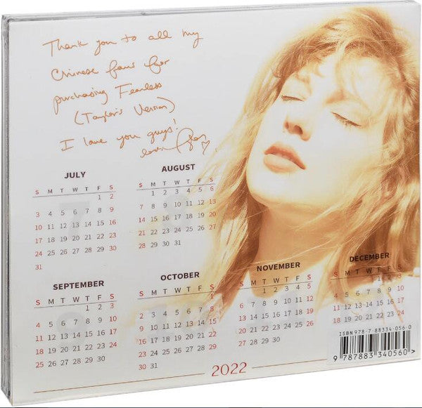 Taylor Swift = Taylor Swift : Fearless (Taylor's Version) = 放手去爱（重录版） (2xCD, Album)