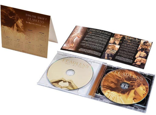 Taylor Swift = Taylor Swift : Fearless (Taylor's Version) = 放手去爱（重录版） (2xCD, Album)
