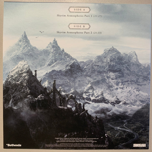 Jeremy Soule : The Elder Scrolls V: Skyrim | Atmospheres (LP, Ltd, RE, RP, Cle)