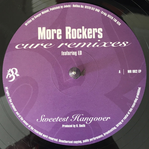 More Rockers Featuring LD* : Cure Remixes (12", EP)