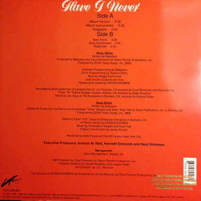 A Few Good Men : Have I Never (12")