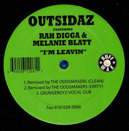 Outsidaz Featuring Rah Digga & Melanie Blatt : I'm Leavin (12", Single)
