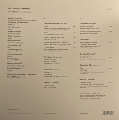 The Gurdjieff Ensemble*, Levon Eskenian : Zartir (LP, Album)