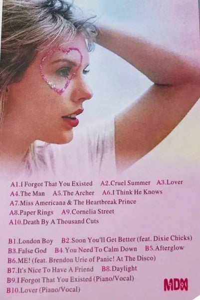 Taylor Swift : Lover (Cass, Album, Unofficial)