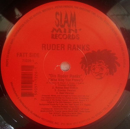 Ruder Ranks : Pump Up The Sound (In Ah Your Jeep) / Dis Ruder Ranks (Wha Why You Prove) (12")