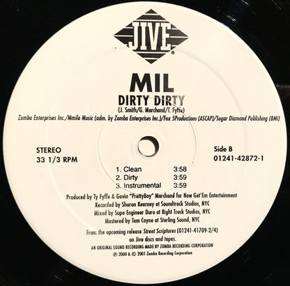 Mil Featuring BG*, Lil Wayne And Beanie Sigel : Ride Out (12")