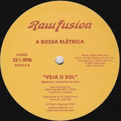 A Bossa Elétrica : Veja O Sol (12")
