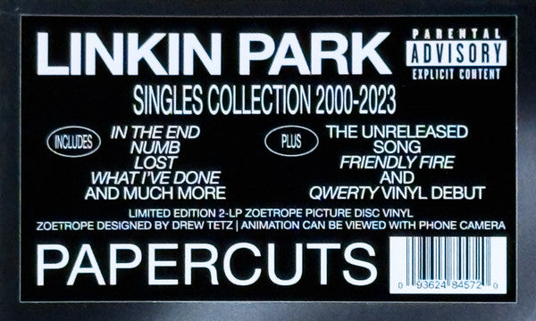 Linkin Park : Papercuts (2xLP, Comp, Ltd, Pic, Zoe)