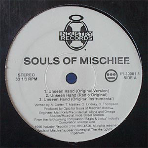 Souls Of Mischief : Unseen Hand (12", Single)