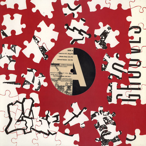 Various : Freestyle Frenzy Vol 2 (LP, Promo, Whi)