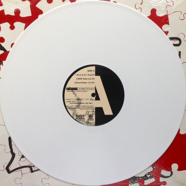 Various : Freestyle Frenzy Vol 2 (LP, Promo, Whi)