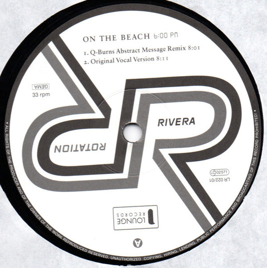 Rivera Rotation : On The Beach 6:00 PM (12")