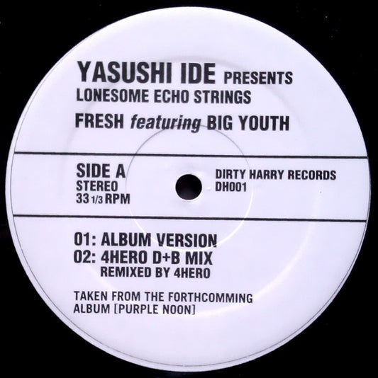 Yasushi Ide Presents Lonesome Echo Strings Featuring  Big Youth : Fresh (12")