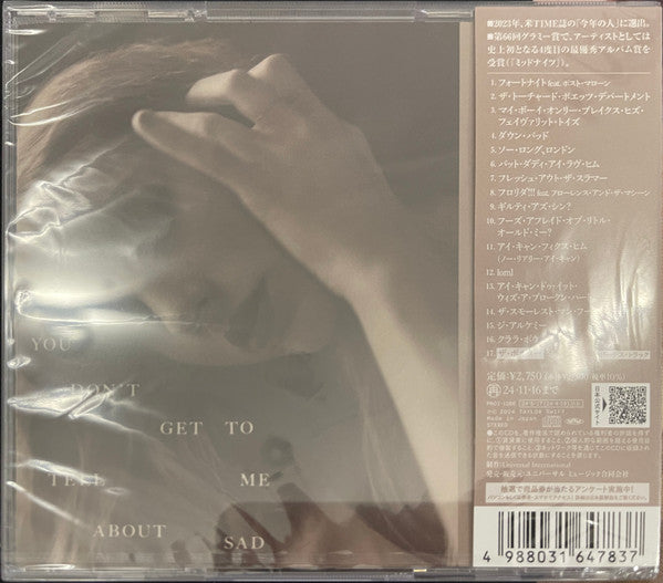 Taylor Swift : The Tortured Poets Department (CD, Album, "Th)