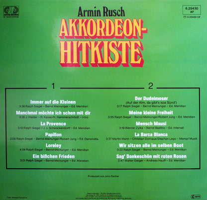 Armin Rusch : Akkordeon-Hitkiste (LP, Album)