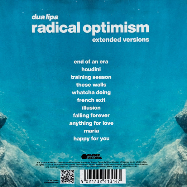 Dua Lipa : Radical Optimism (Extended Versions) (CDr, Album)