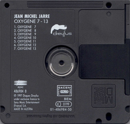 Jean-Michel Jarre : Oxygene 7-13 (MD, Album)