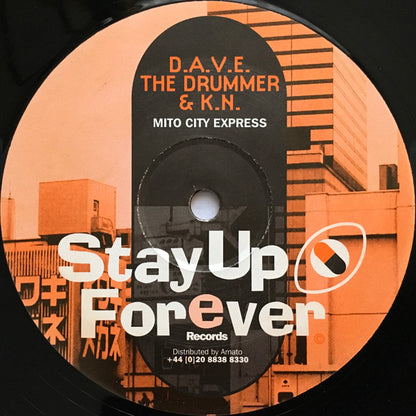 D.A.V.E. The Drummer & K.N.* : Mito City Express / Shin Kan Sen 303 (12")