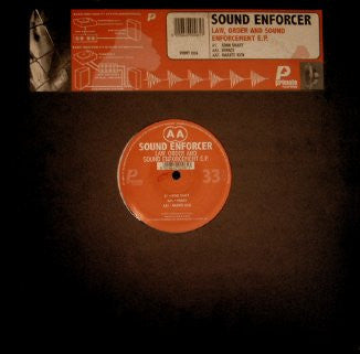 Sound Enforcer : Law, Order And Sound Enforcement E.P. (12", EP)