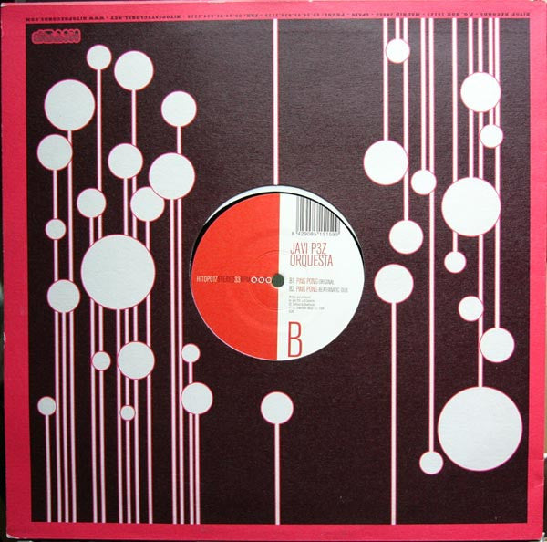 Javi P3z Orquesta : Ping Pong (12")