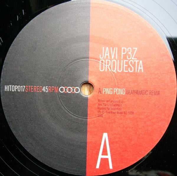 Javi P3z Orquesta : Ping Pong (12")