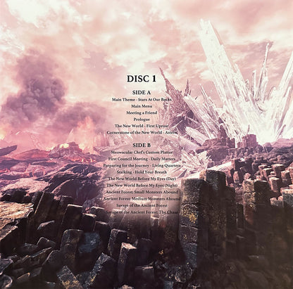 Tadayoshi Makino / Akihiko Narita (2) / Yuko Komiyama / Masato Kouda / Zhenlan Kang : Monster Hunter World (LP, Bro + LP, Pur + LP, Ora + LP, Blu + LP, Bro + )