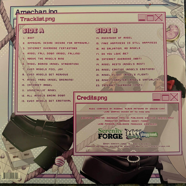 Aiobahn : Needy Streamer Overload - Original Soundtrack Vinyl (LP, Red)