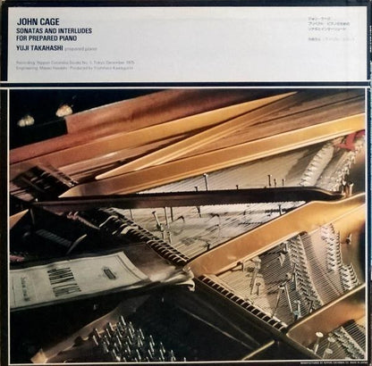 Yuji Takahashi : John Cage : Sonatas And Interludes For Prepared Piano (LP)