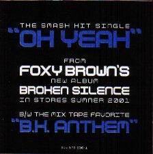 Foxy Brown : Oh Yeah / B.K. Anthem (12", Single)