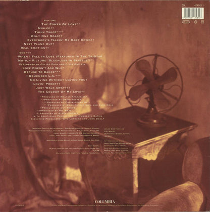 Céline Dion : The Colour Of My Love (LP, Album)