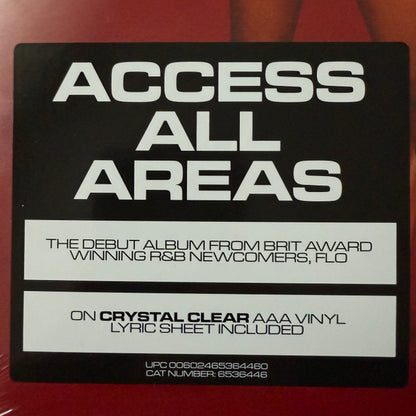 FLO (119) : Access All Areas (LP, Album, Cry)