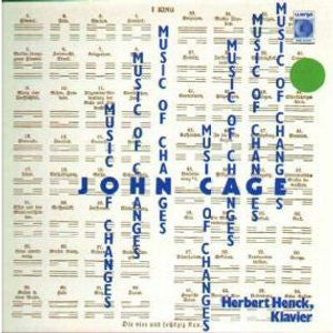 John Cage - Herbert Henck : Music Of Changes (LP)