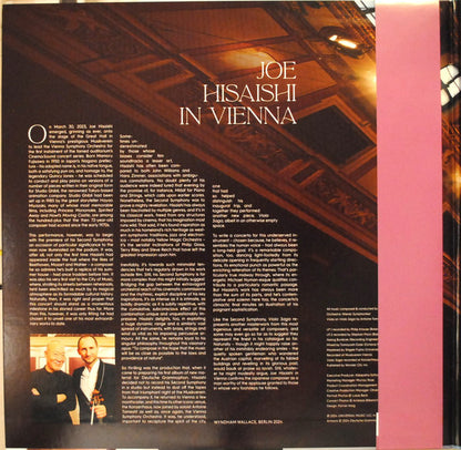 Joe Hisaishi : Joe Hisaishi In Vienna (2xLP, Album, 180)