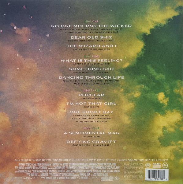 Stephen Schwartz : Wicked (The Soundtrack) (2xLP, Album, Spl)