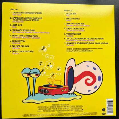 Various : The Spongebob Squarepants Movie – Music From The Movie And More… (LP, Album, RSD, RE, Cle)