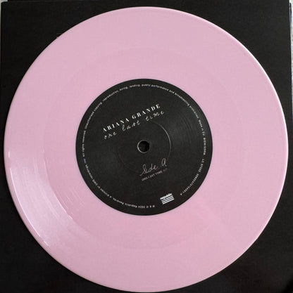 Ariana Grande : One Last Time (7", Single, Ltd, Pin)