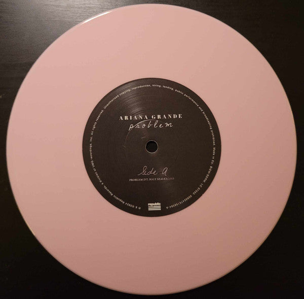 Ariana Grande : Problem (7", Single, Ltd, Pin)