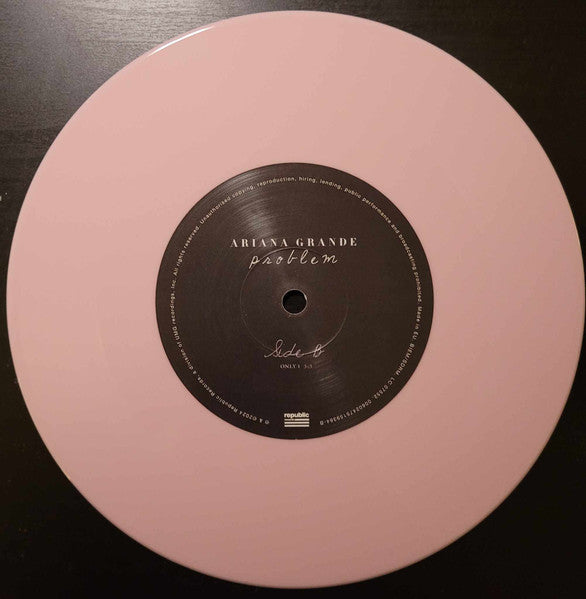 Ariana Grande : Problem (7", Single, Ltd, Pin)