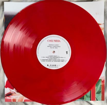 Mariah Carey : Merry Christmas (LP, Album, Ltd, RE, Red)