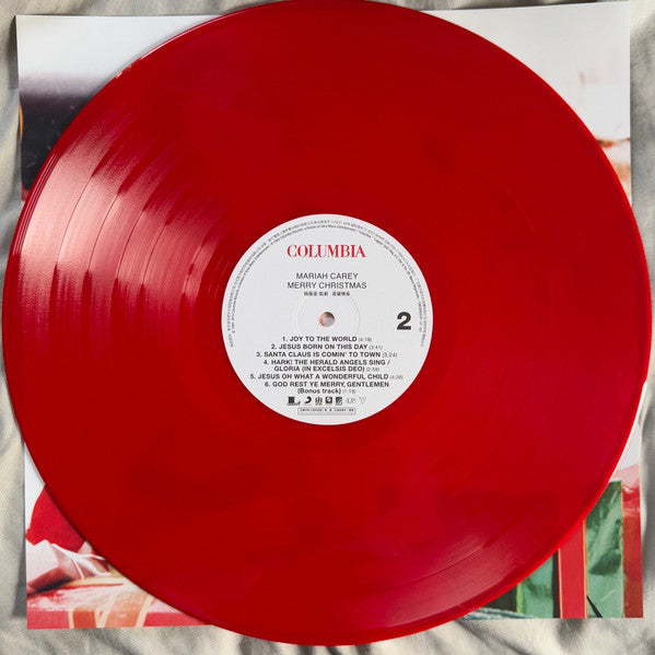 Mariah Carey : Merry Christmas (LP, Album, Ltd, RE, Red)