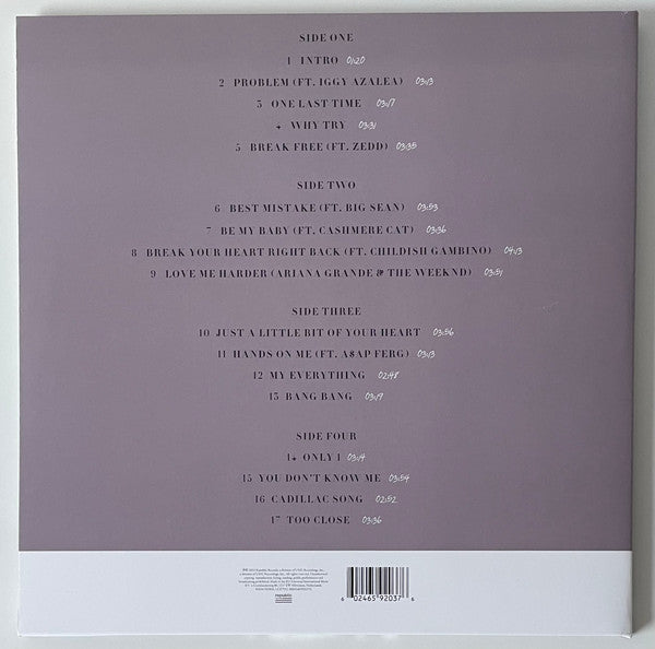 Ariana Grande : My Everything (2xLP, Album, Ltd, RE, Pin)