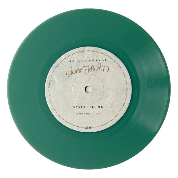 Ariana Grande : Santa Tell Me (7", Single, Ltd, Gre)